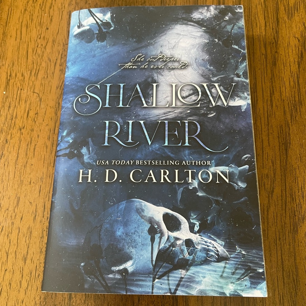 Barnes & Noble Shallow River Book in Blue and Black